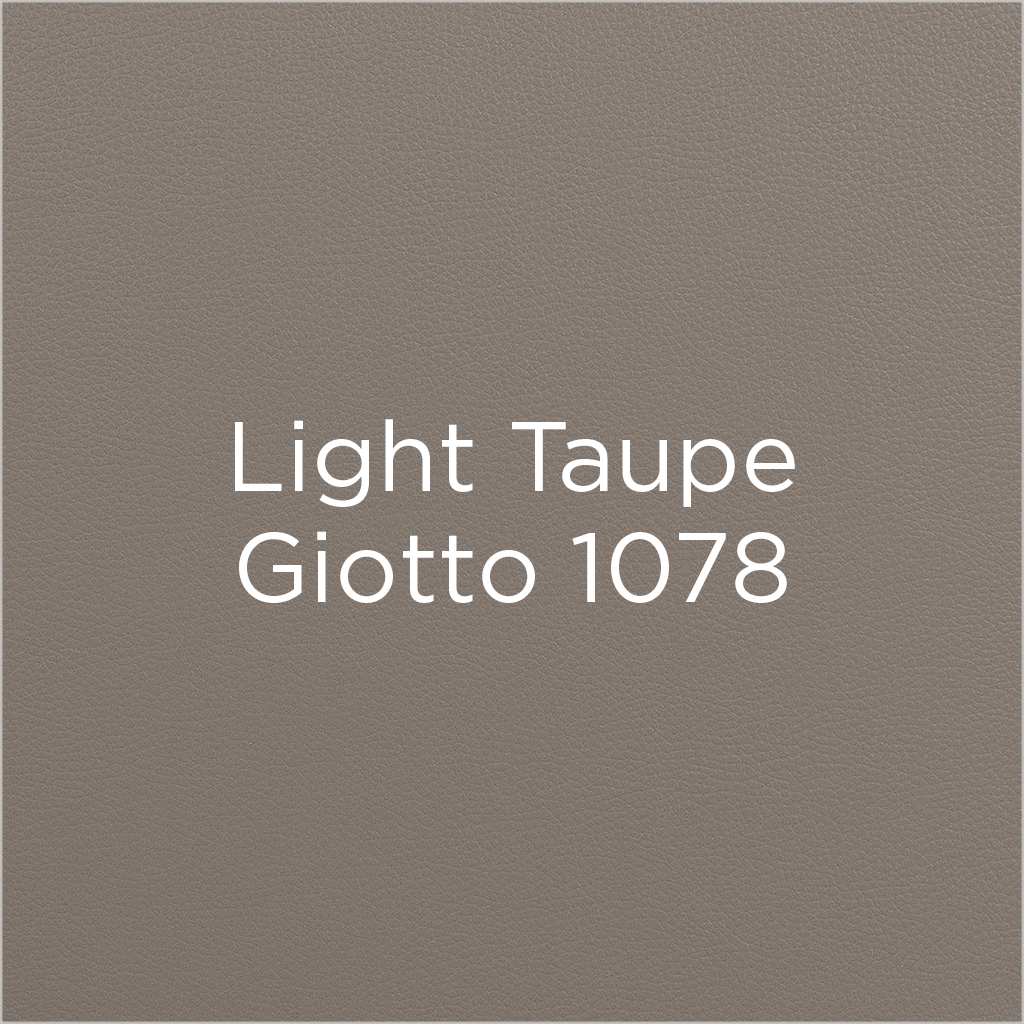light taupe Giotto leather swatch number 1078