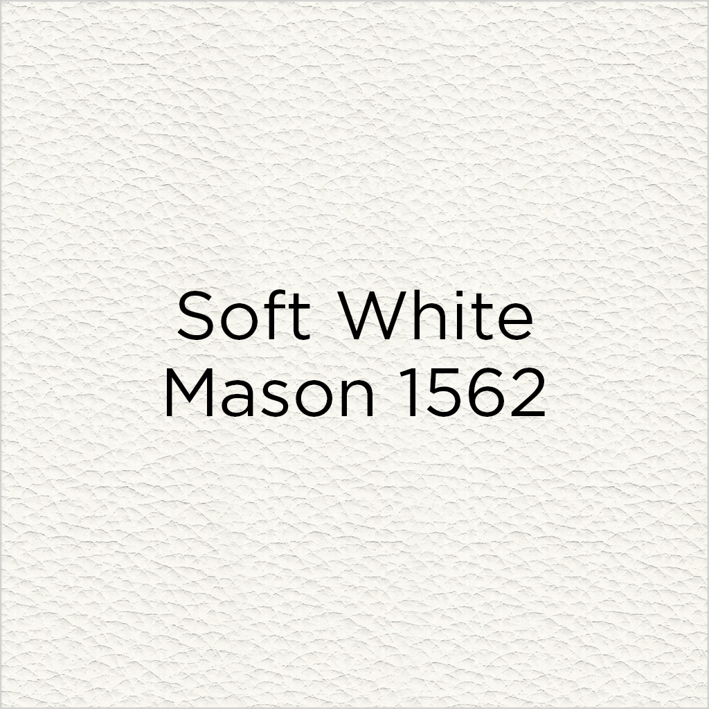 soft white Mason leather swatch number 1562