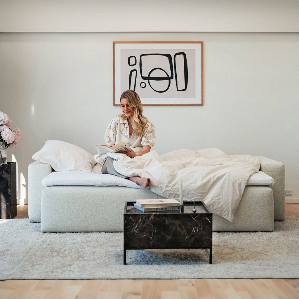 Bridge Sleeper Sofa - Shell