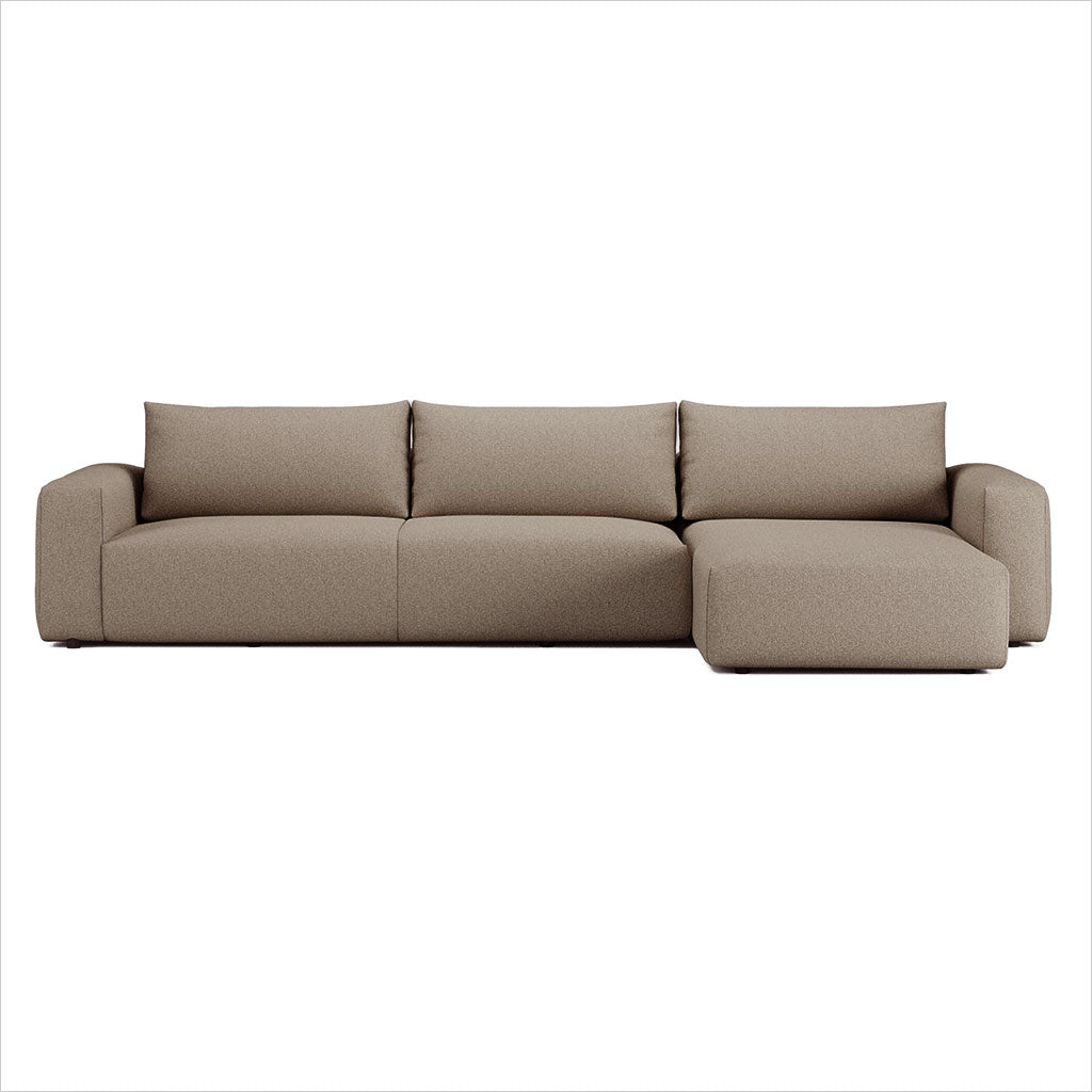 Bridge Sleeper Sofa with Lounger - Wicker