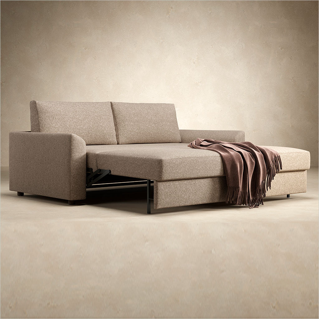 Noah Sleeper Sofa - Wicker