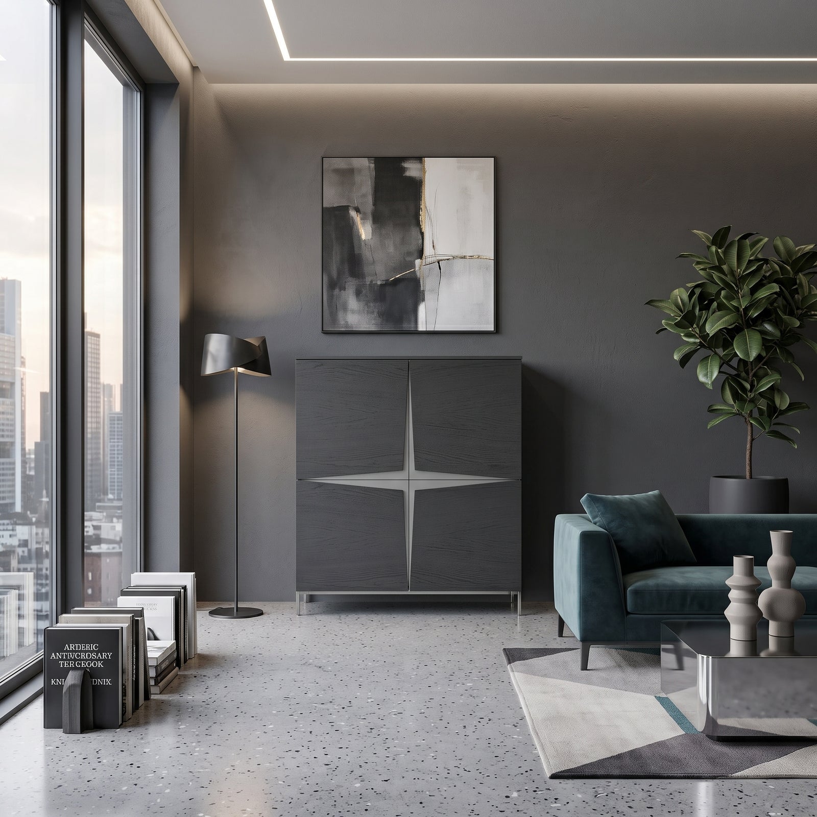 Stella Vitrine - Grey
