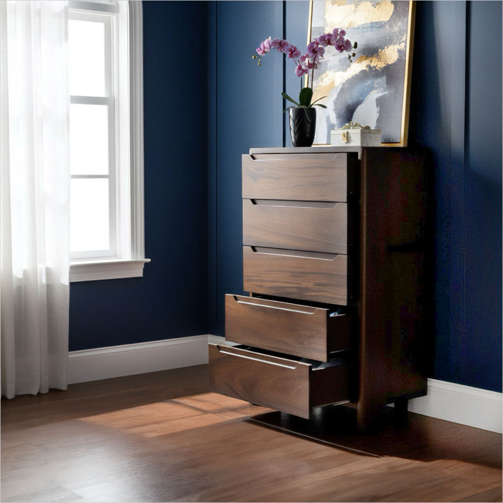 Anna High Chest - Dark