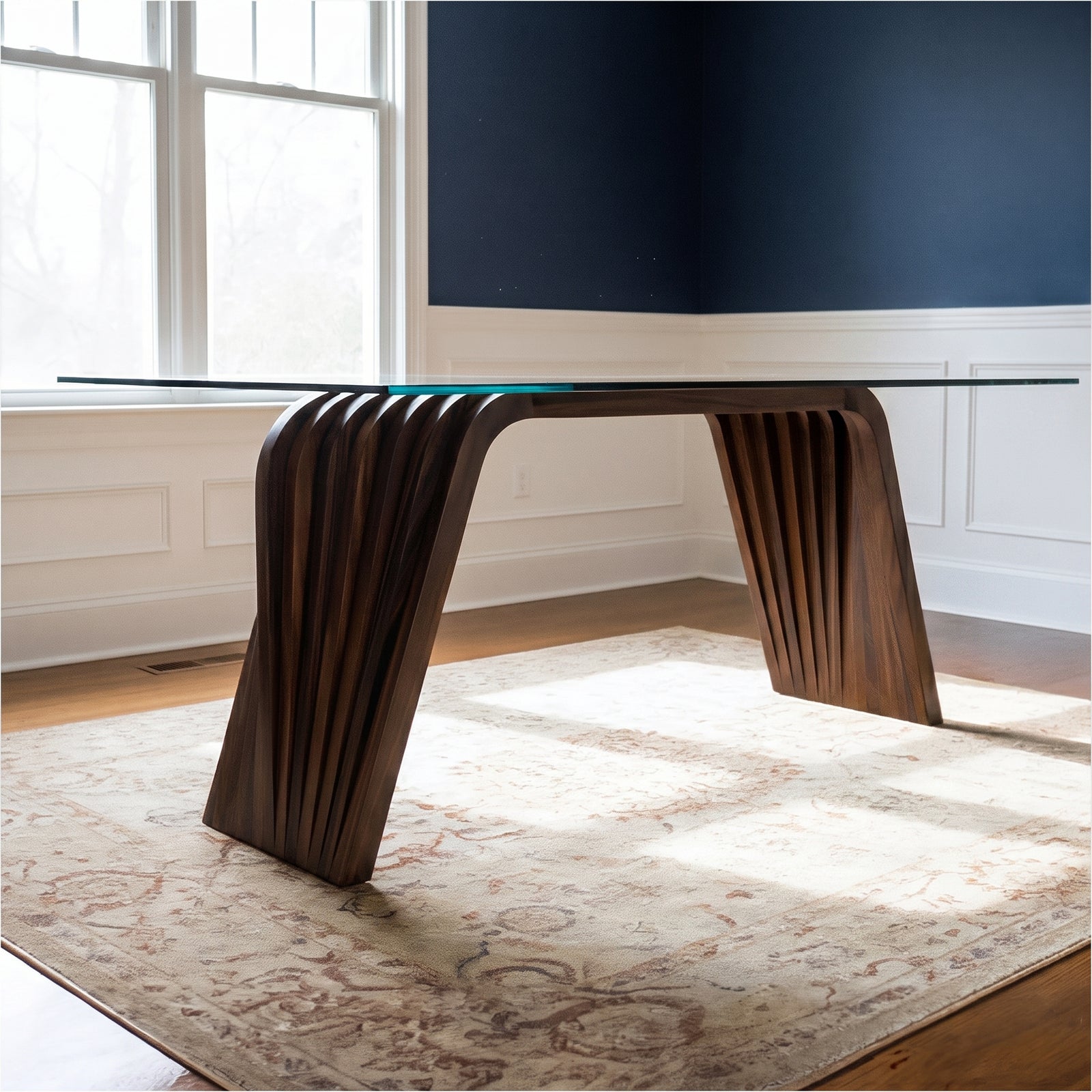 Azalea Dining Table Base - Dark