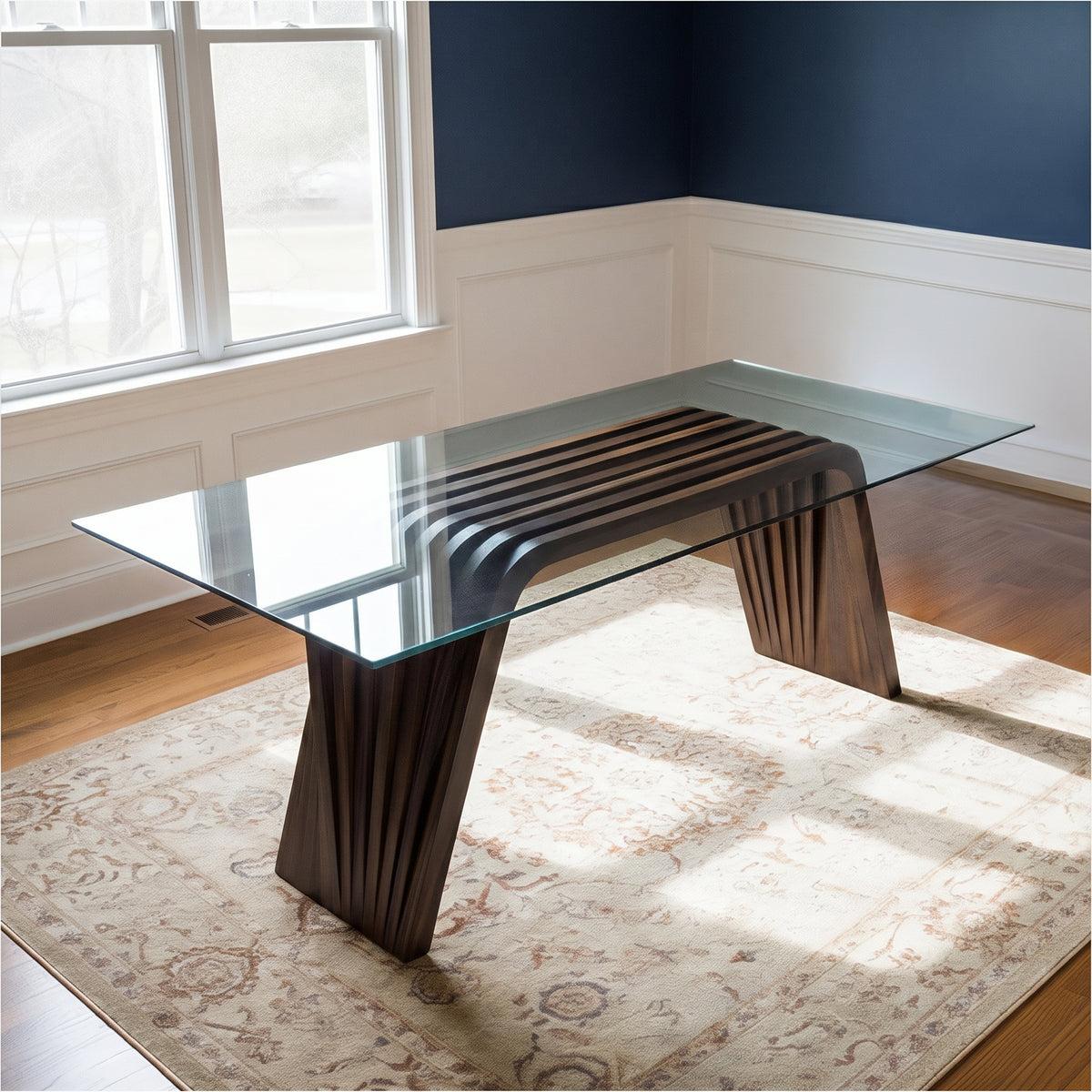Azalea Dining Table Base - Dark