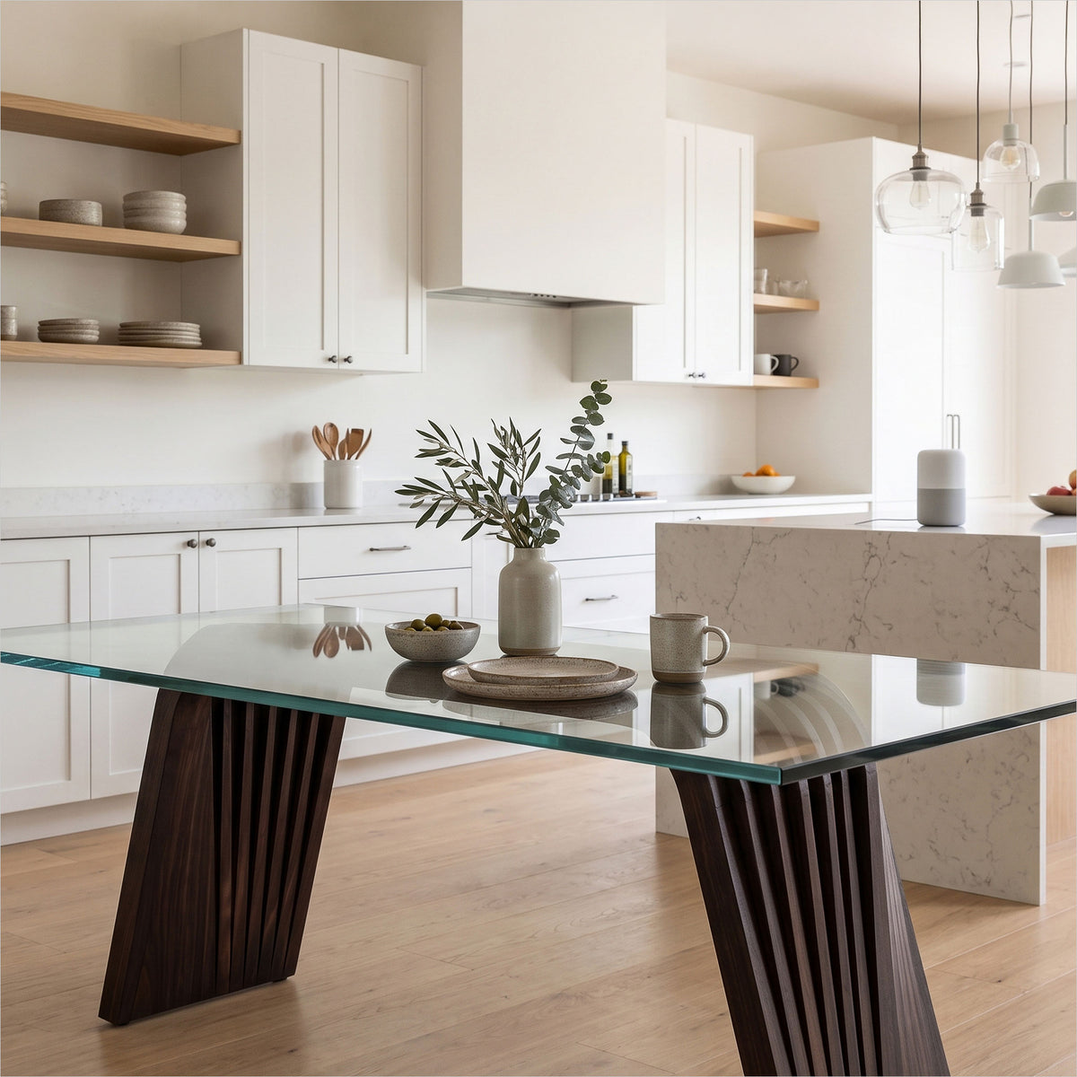 Azalea Dining Table Base - Dark