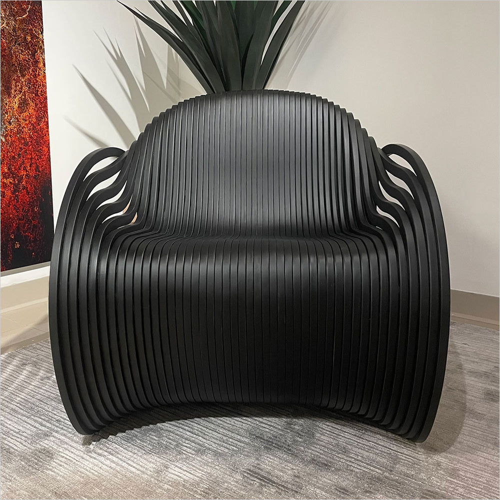 Flow Lounge Chair - Ebony - Scan Design | Modern and Contemporary ...