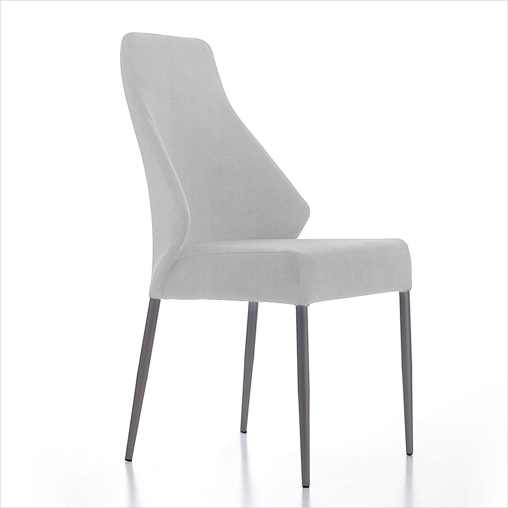 Bruno Dining Chair - Grey Fabric