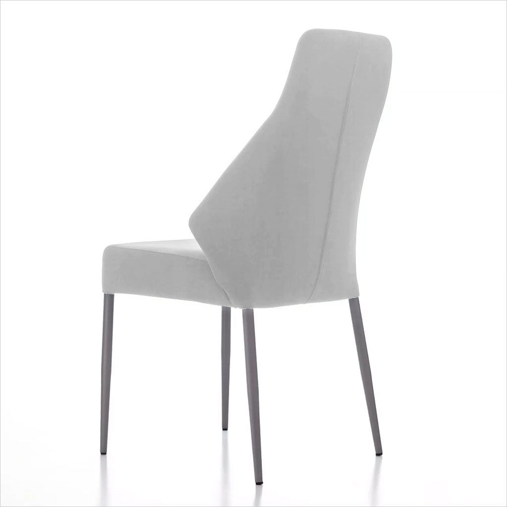 Bruno Dining Chair - Grey Fabric