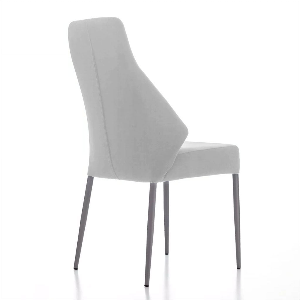 Bruno Dining Chair - Grey Fabric