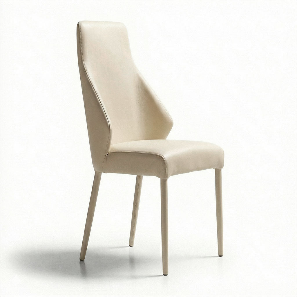 Bruno Dining Chair - Linen Leather