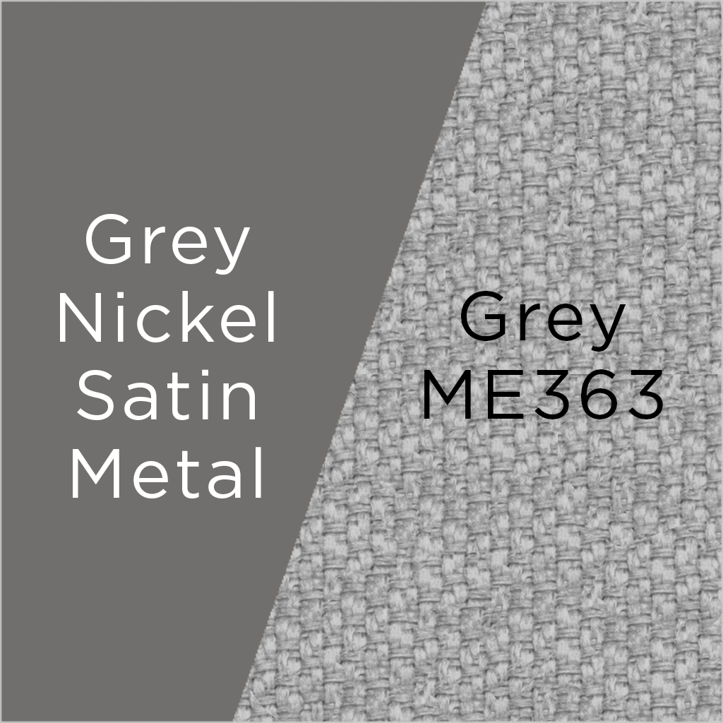 Bruno Dining Chair - Grey Fabric