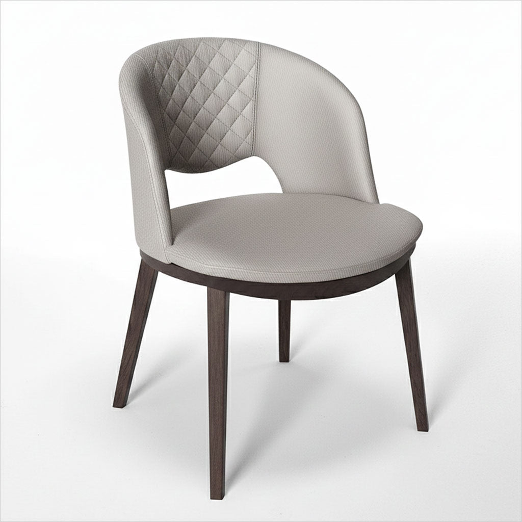 Nova Dining Chair - Light Beige Fabric