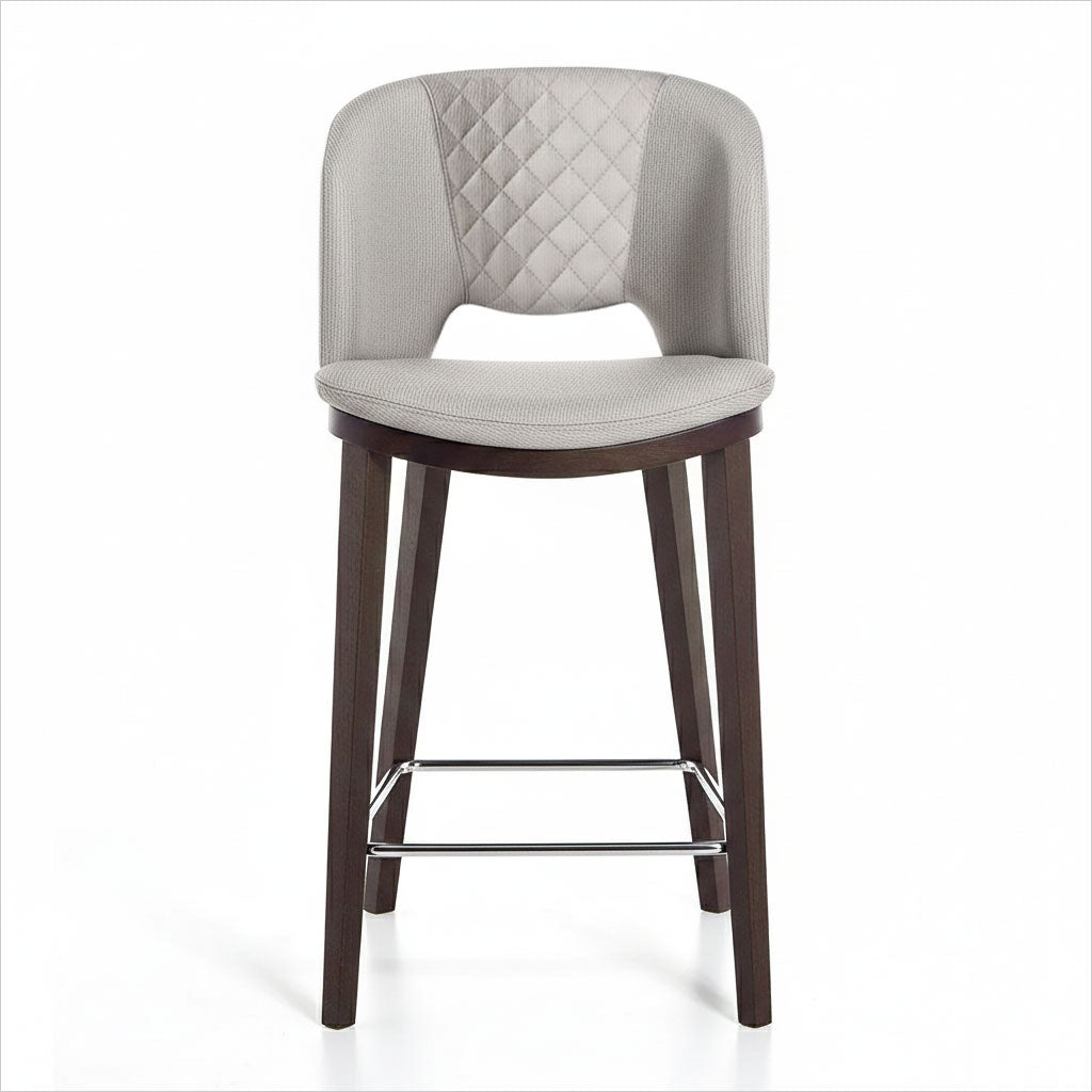 Nova Counter Stool - Light Beige Fabric