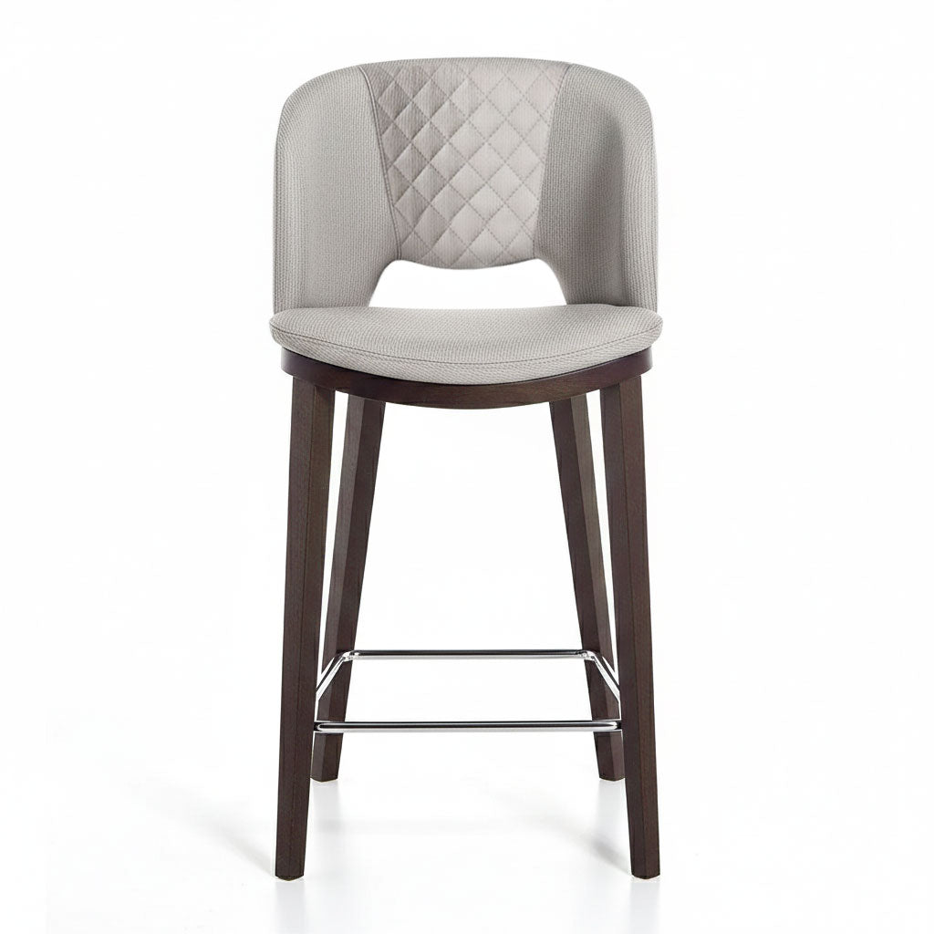 Nova Counter Stool - Light Beige Fabric