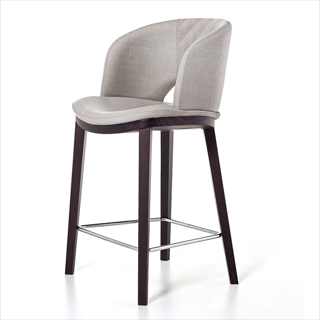 Nova Counter Stool - Light Beige Fabric