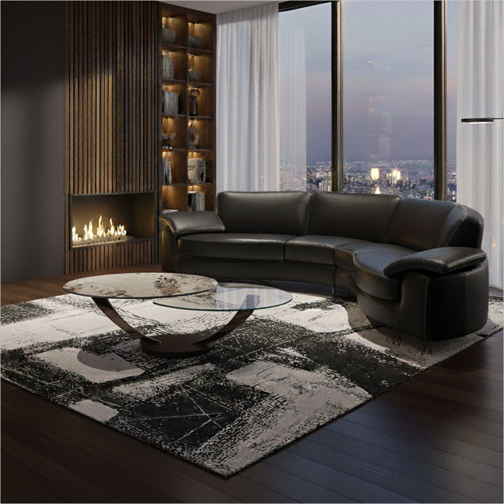 Hudson Sectional - Black