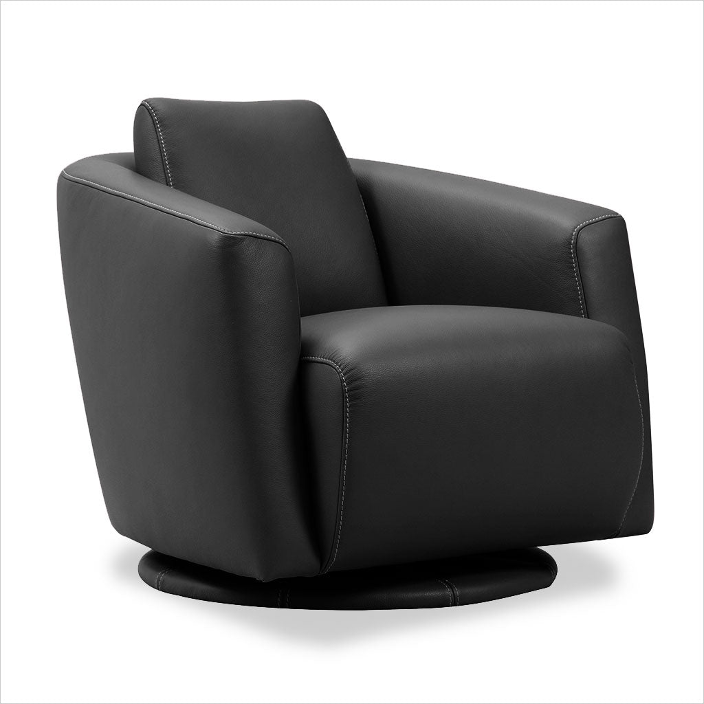 Nino Swivel Chair - Black