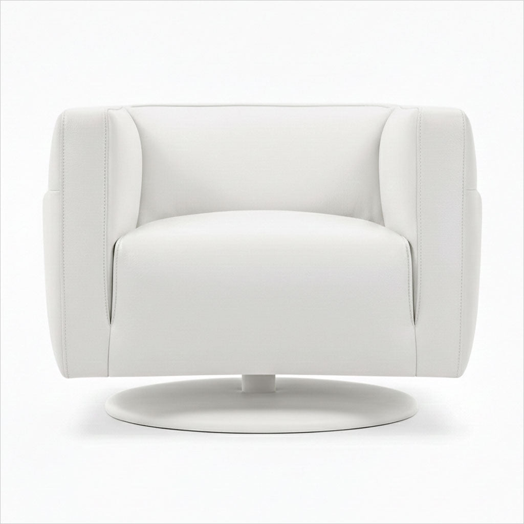 Pascal Swivel Chair - White