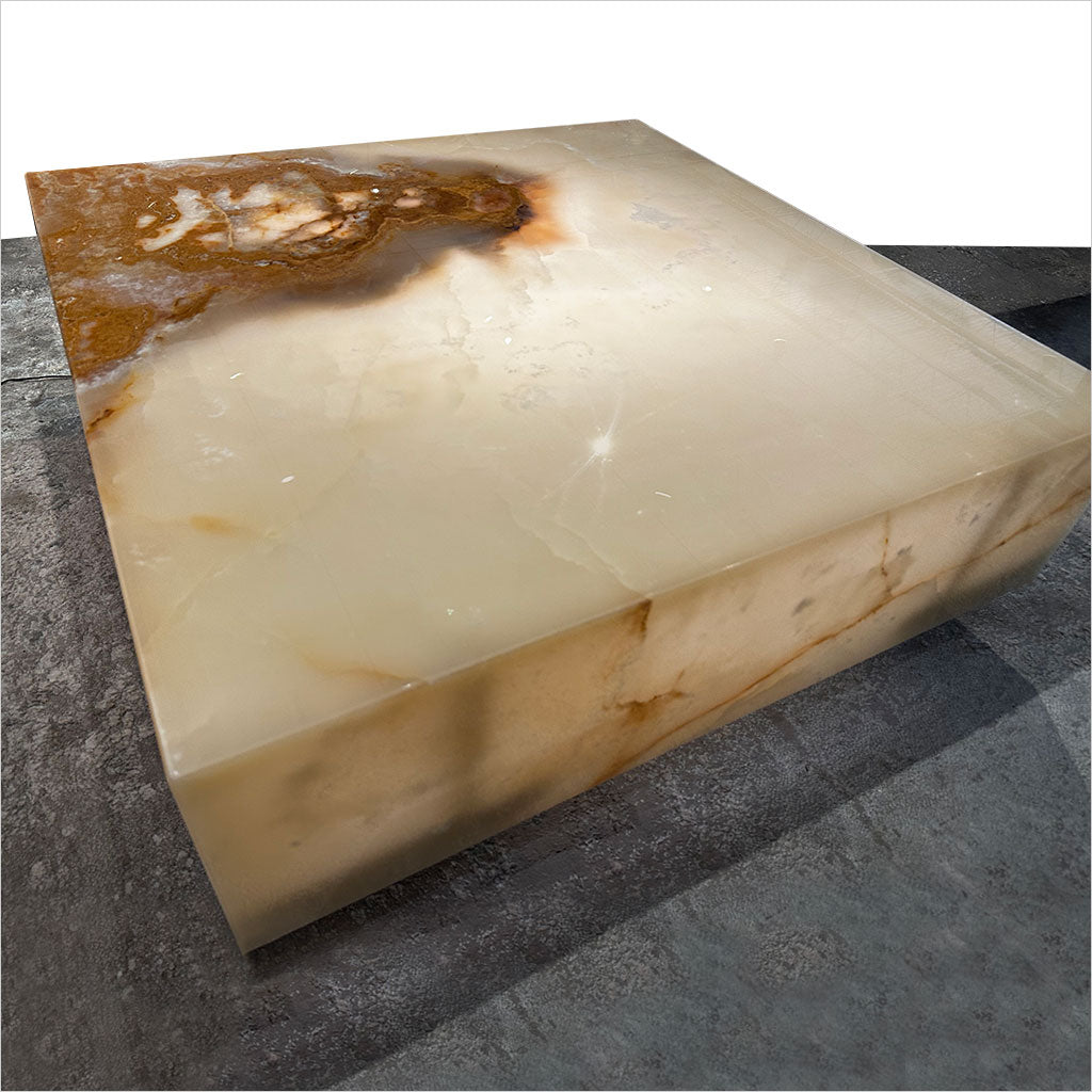 Cosmos Coffee Table - Green Onyx