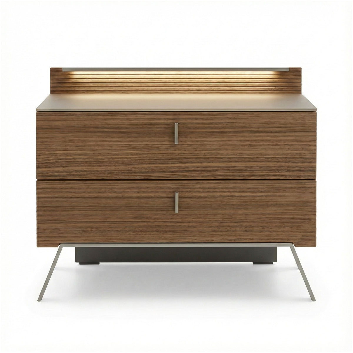 Tuxedo Nightstand - Walnut