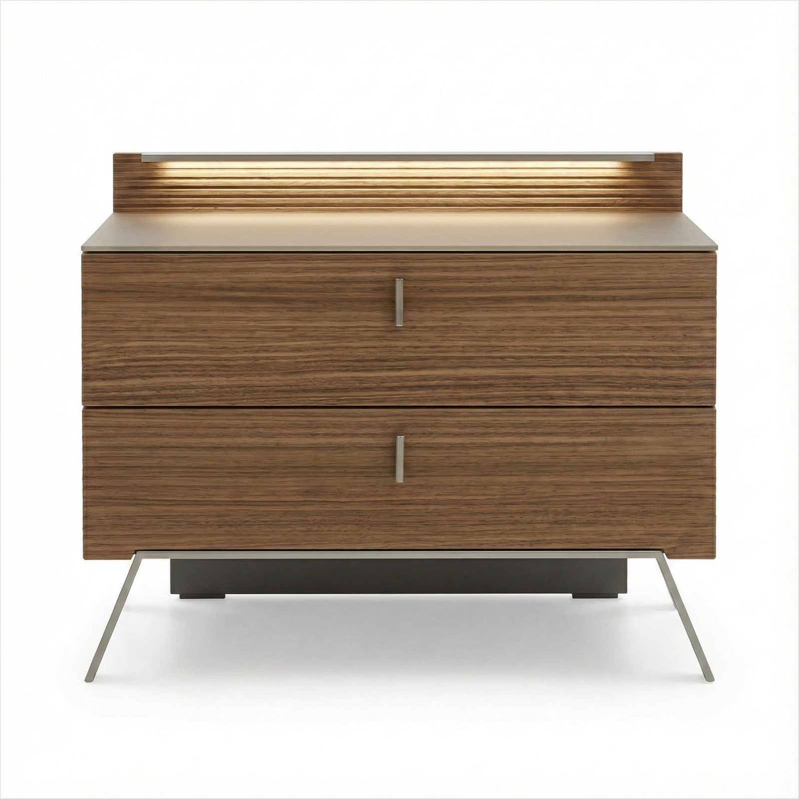 Tuxedo Nightstand - Walnut