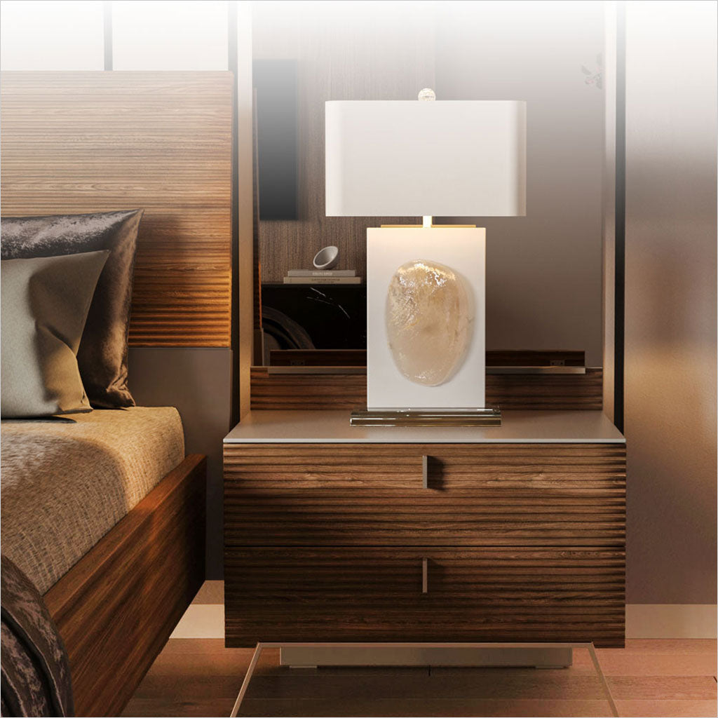 Tuxedo Nightstand - Walnut