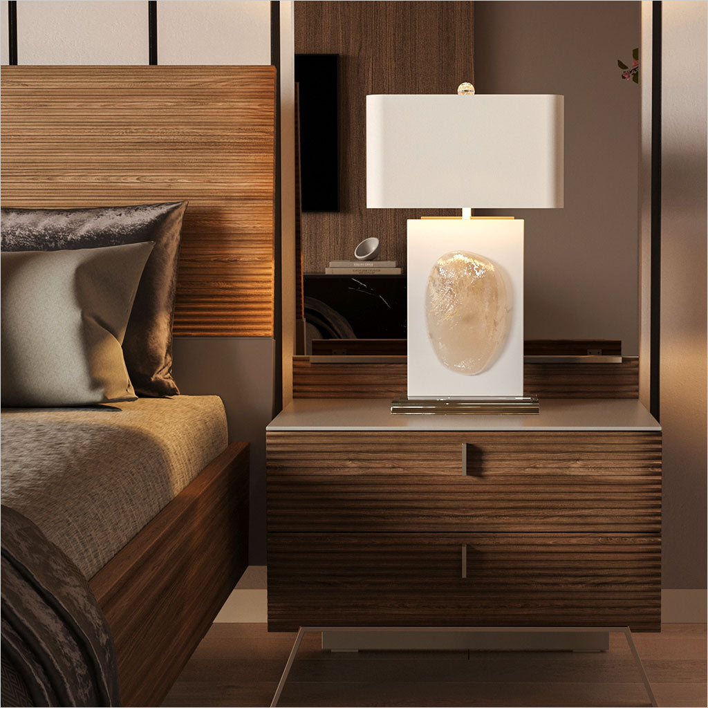 Tuxedo Nightstand - Walnut