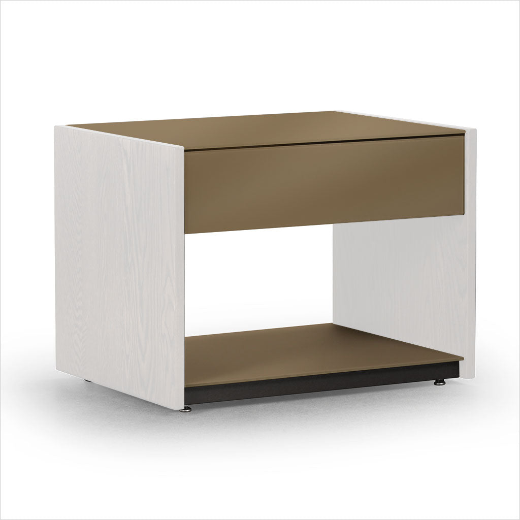 Vision XL Nightstand - Ivory Birch