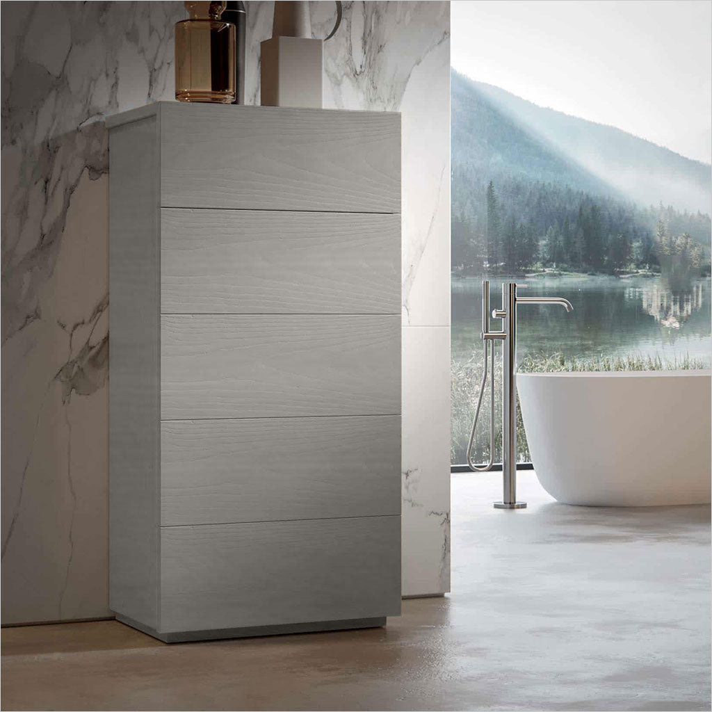 Noa High Chest - Light Grey