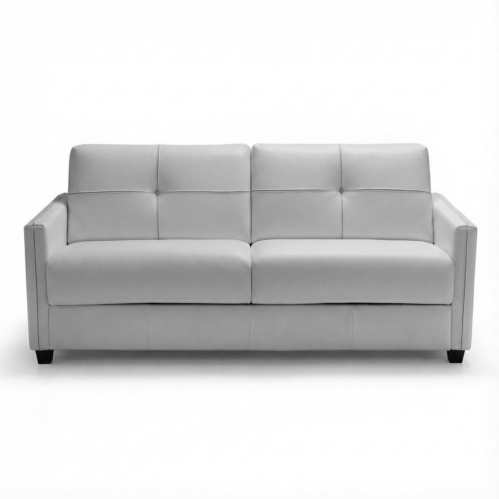 Abra Sleeper Sofa - White Leather