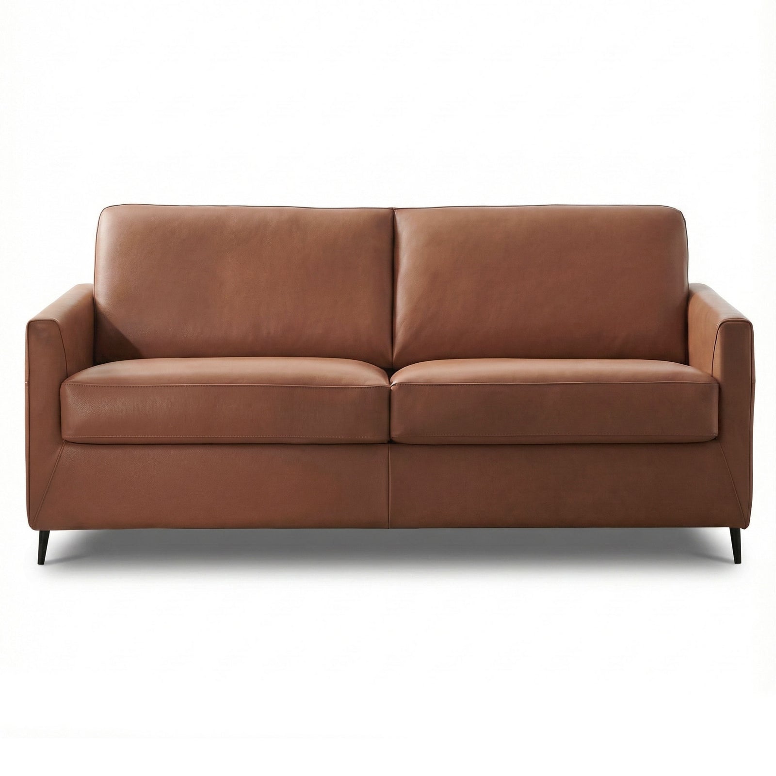 Dejavu Sleeper Sofa - Cognac Leather