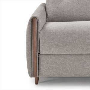 Mattia Sleeper Chair - Light Brown Beige Fabric