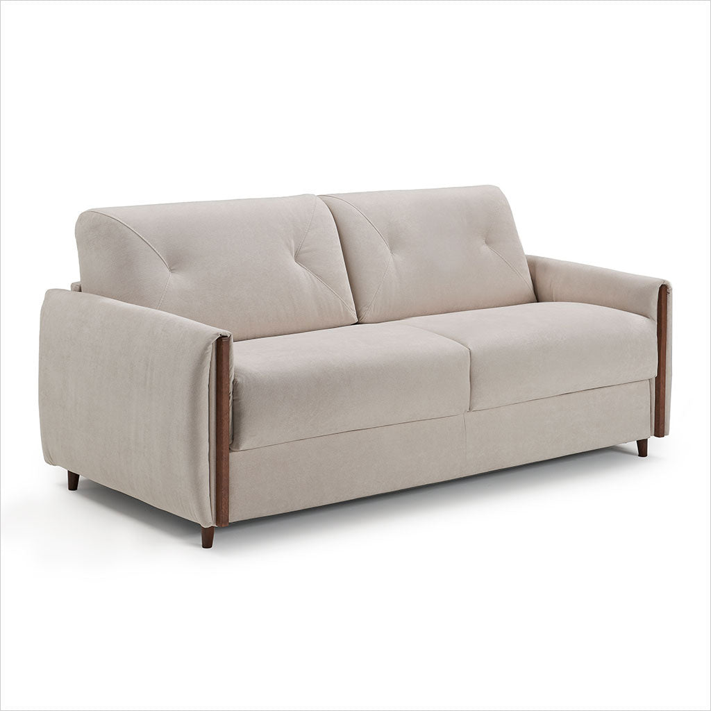Mattia Sleeper Sofa - Light Beige Fabric