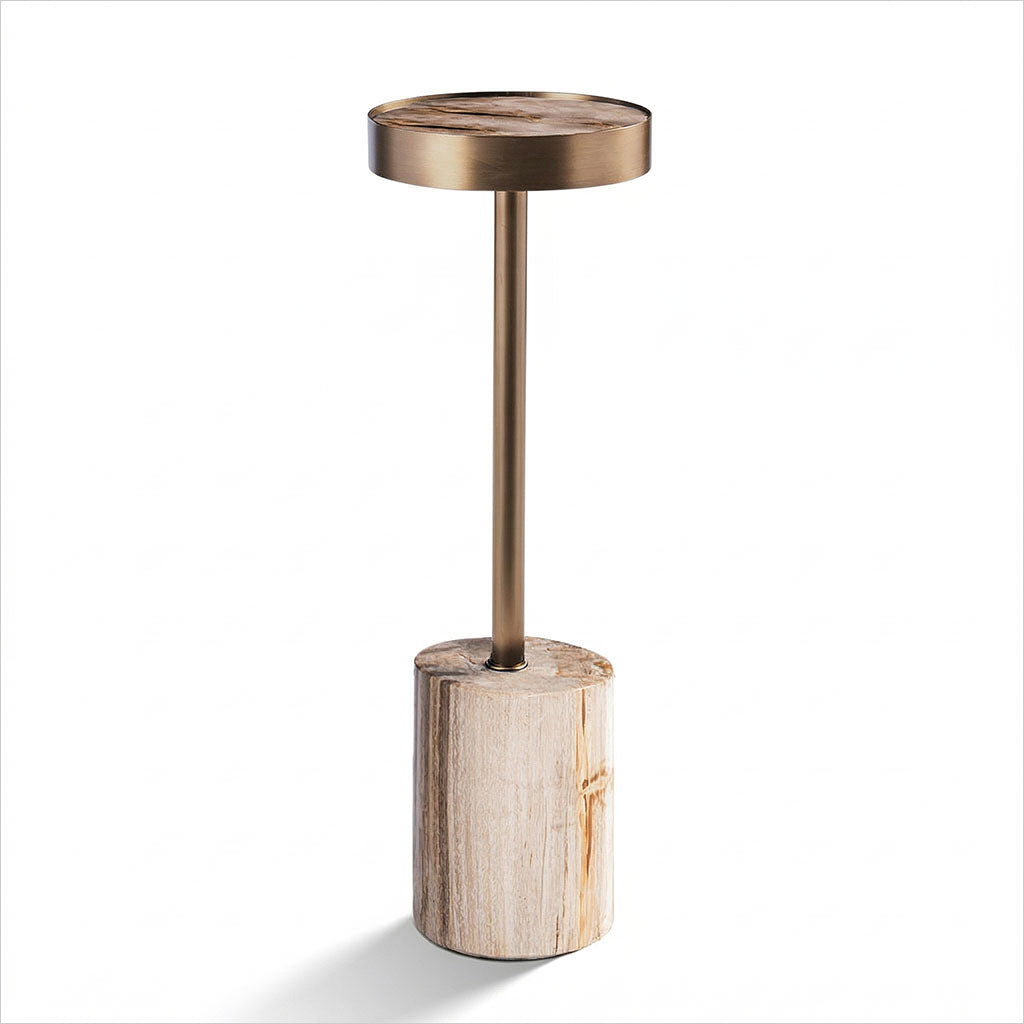 Accento End Table - Off White