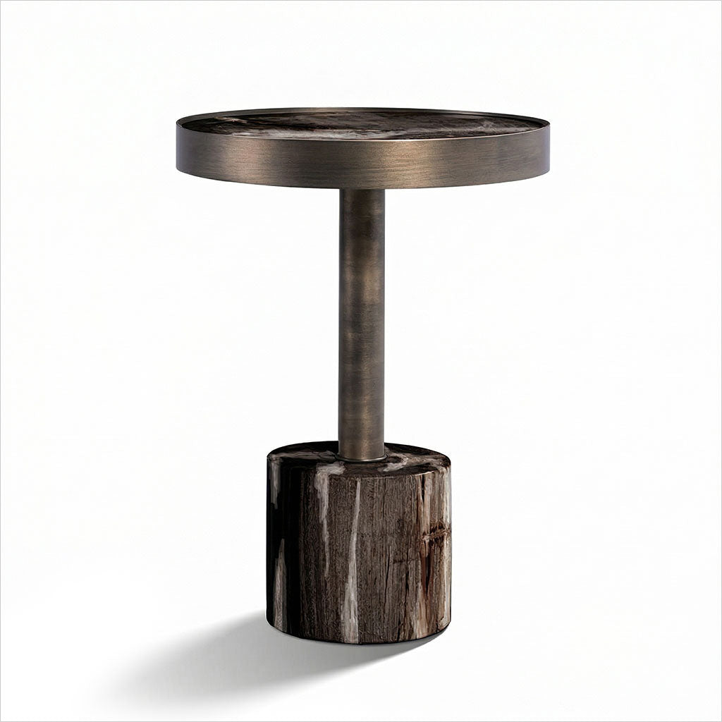 Accento Large End Table - Dark