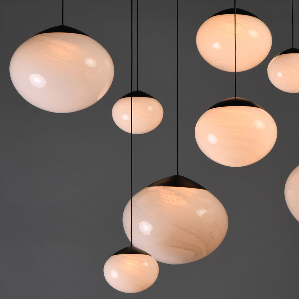 Nimbus 10-Light Pendant - Black