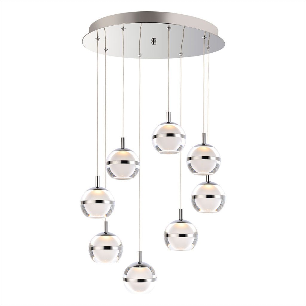 Swank 8-Light Pendant