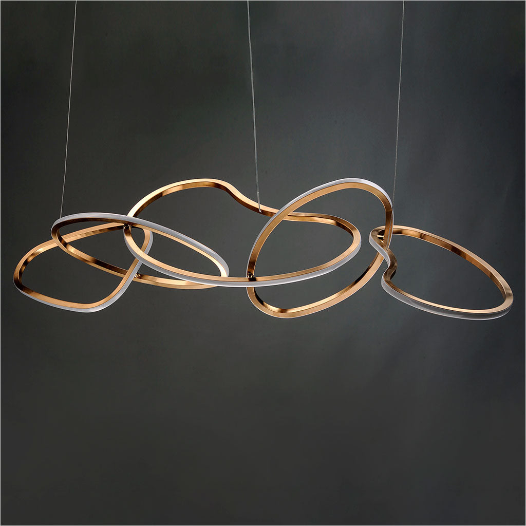 Unity 5-Light Pendant - Champagne