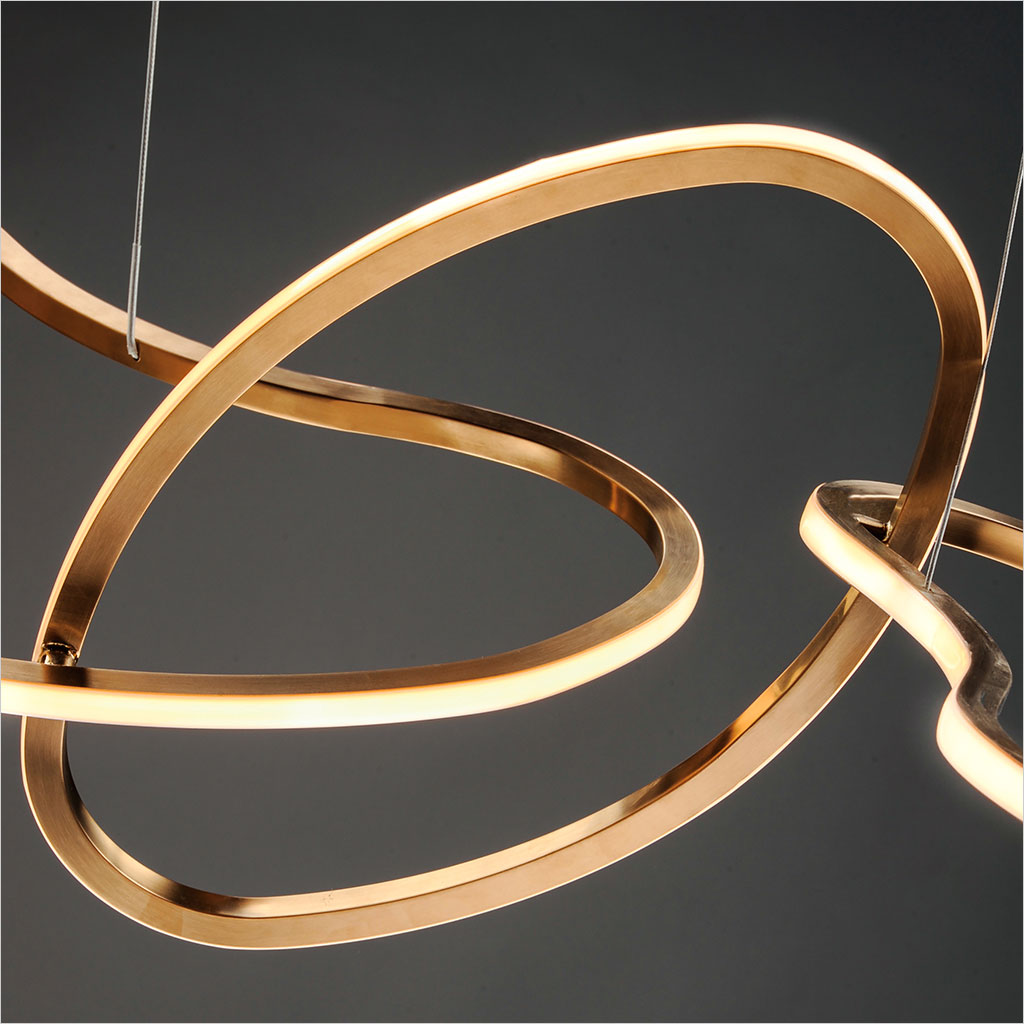 Unity 5-Light Pendant - Champagne