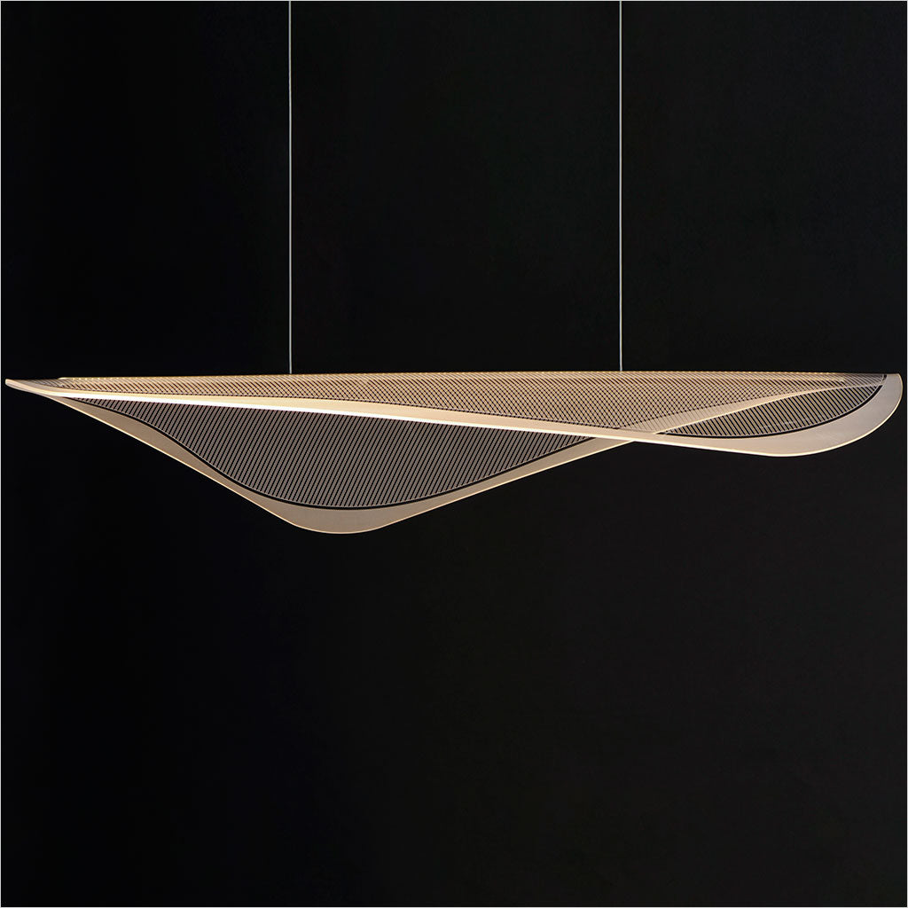 Manta LED Pendant - Gold