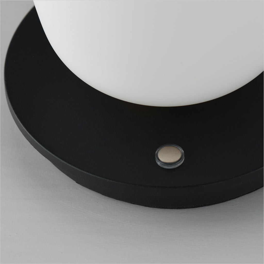 Soji Portable Lamp - Black with Gold