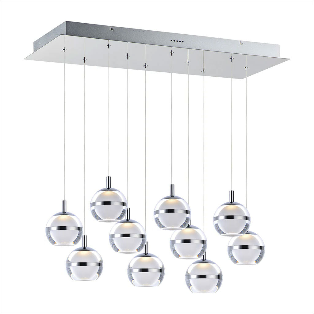 Swank 10-Light Pendant