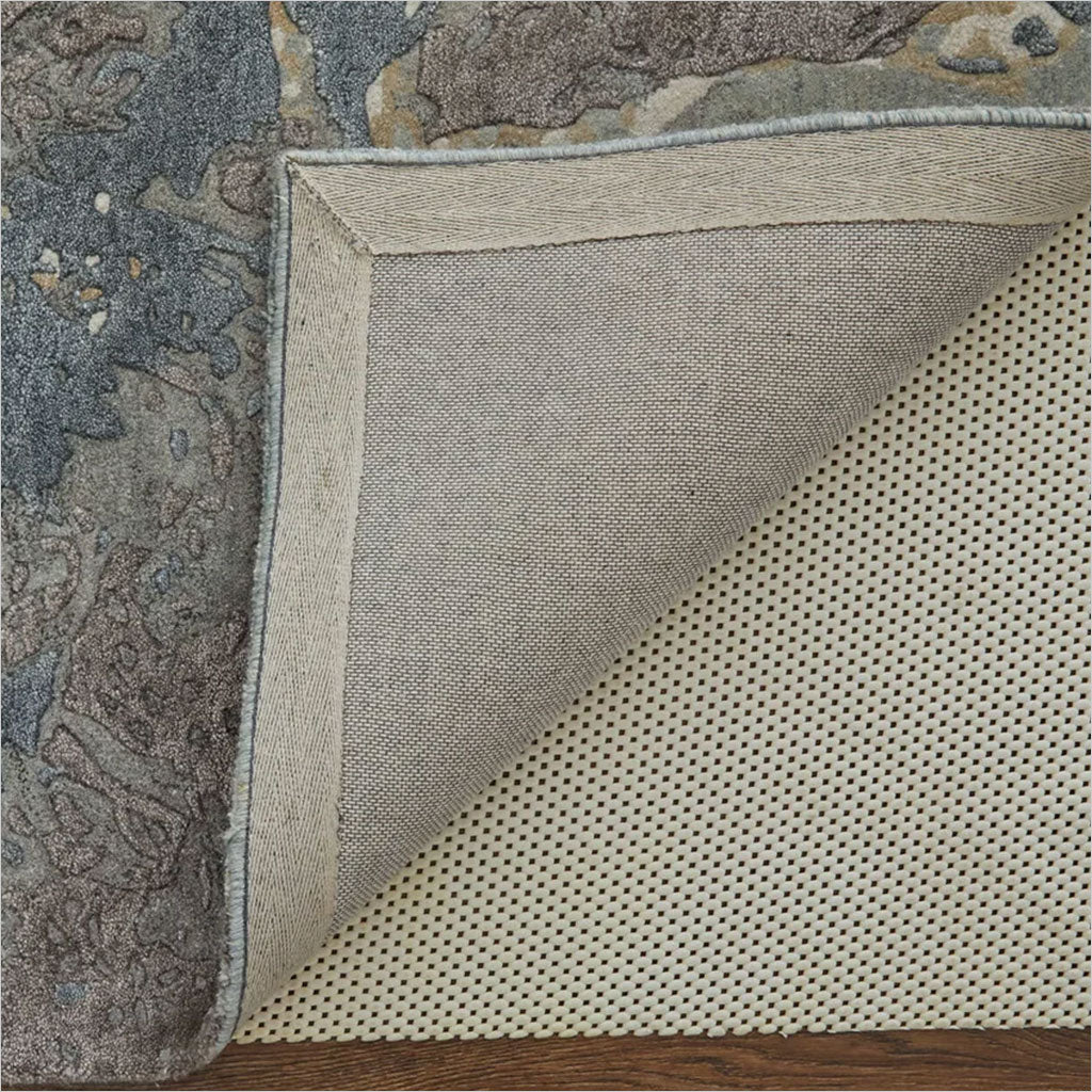 Zarah Area Rug - Blue Charcoal