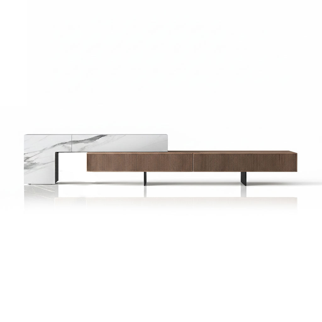 Echelon LSF TV Wall Unit - Bianco