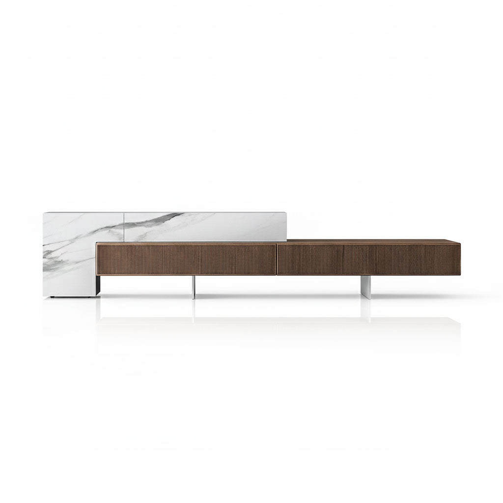 Echelon LSF TV Wall Unit - Bianco