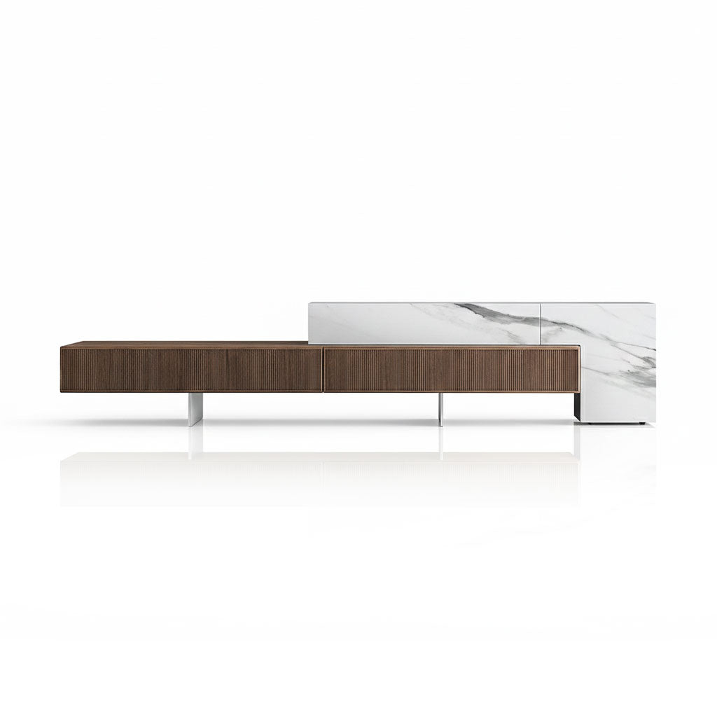 Echelon RSF TV Wall Unit - Bianco