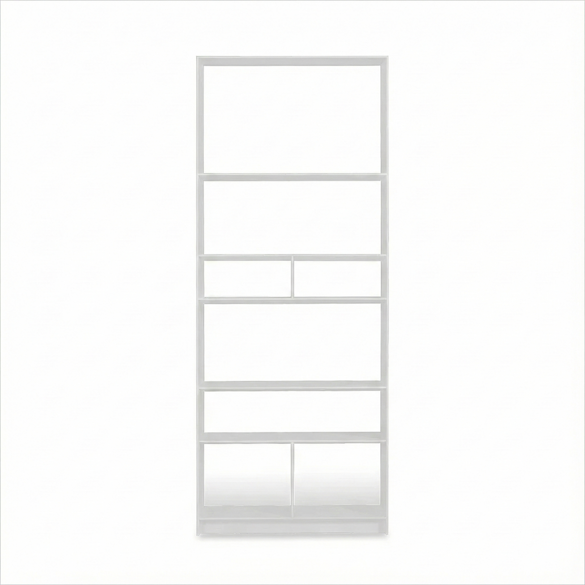 Blade Bookcase (narrow) - White