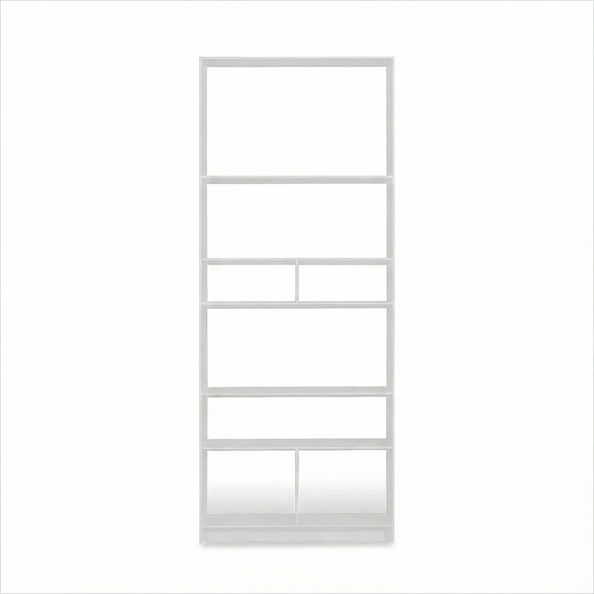 Blade Bookcase (narrow) - White