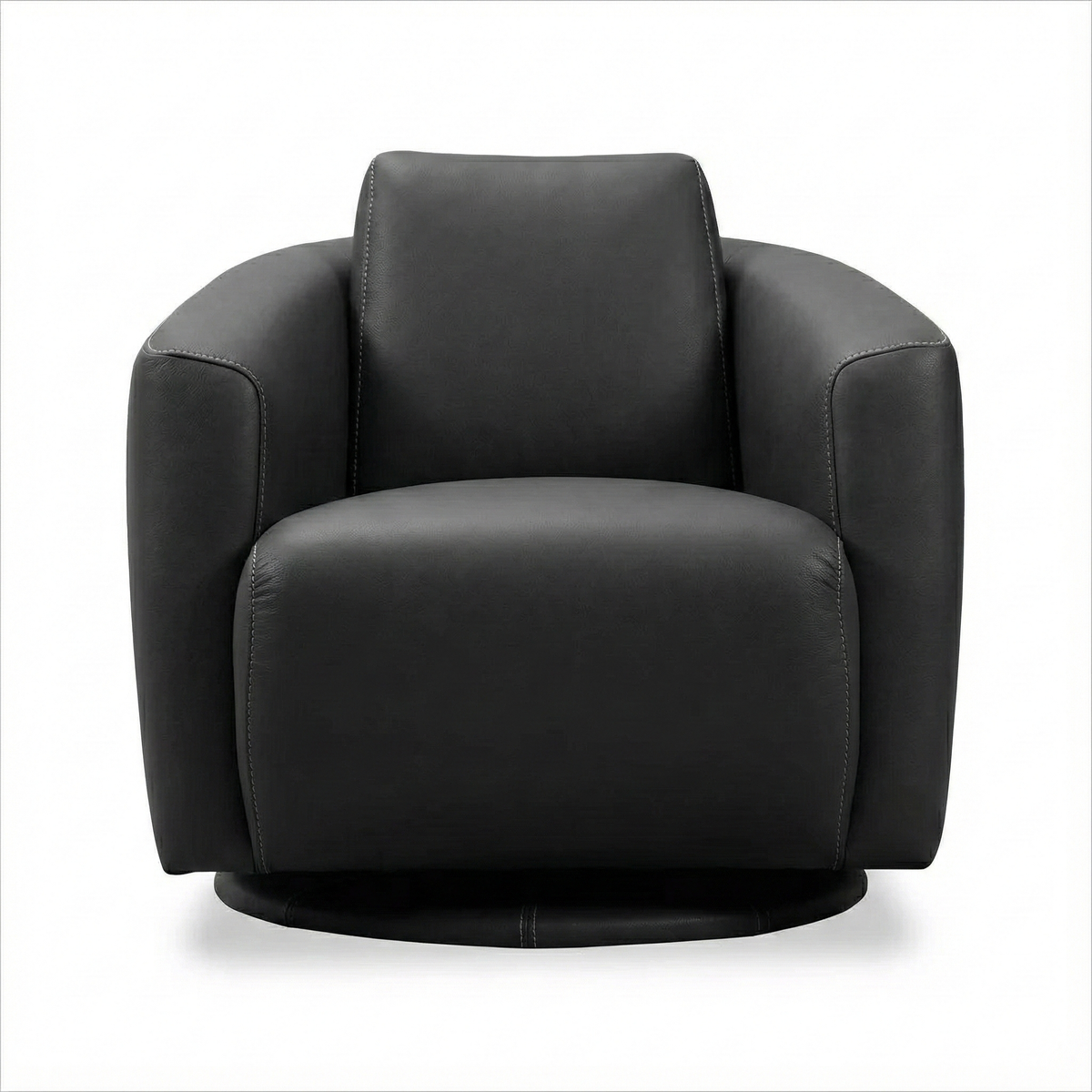 Nino Swivel Chair - Black